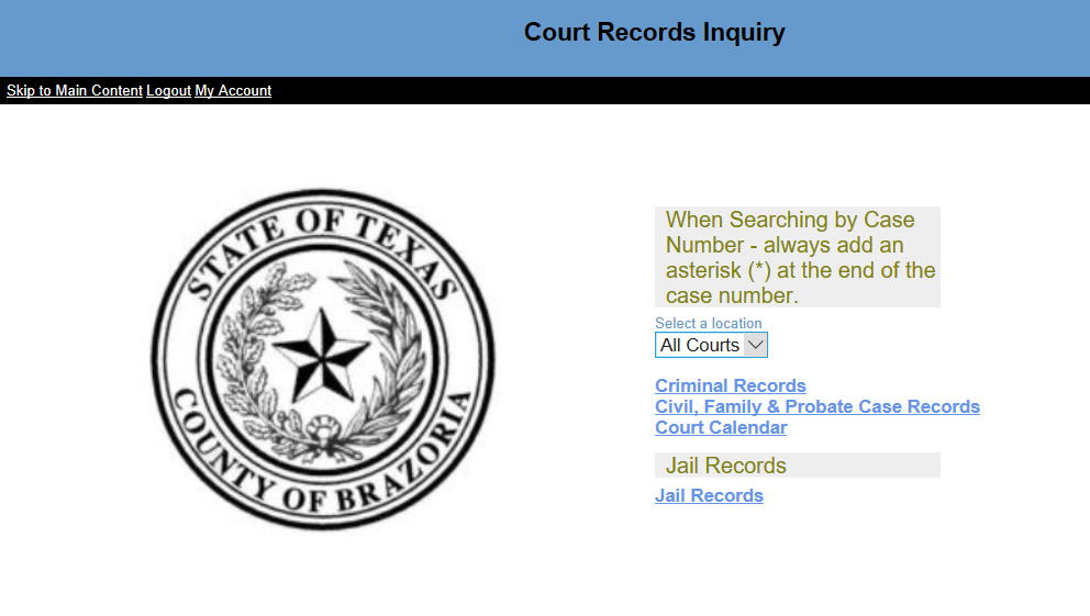 brazoria county records inquiry