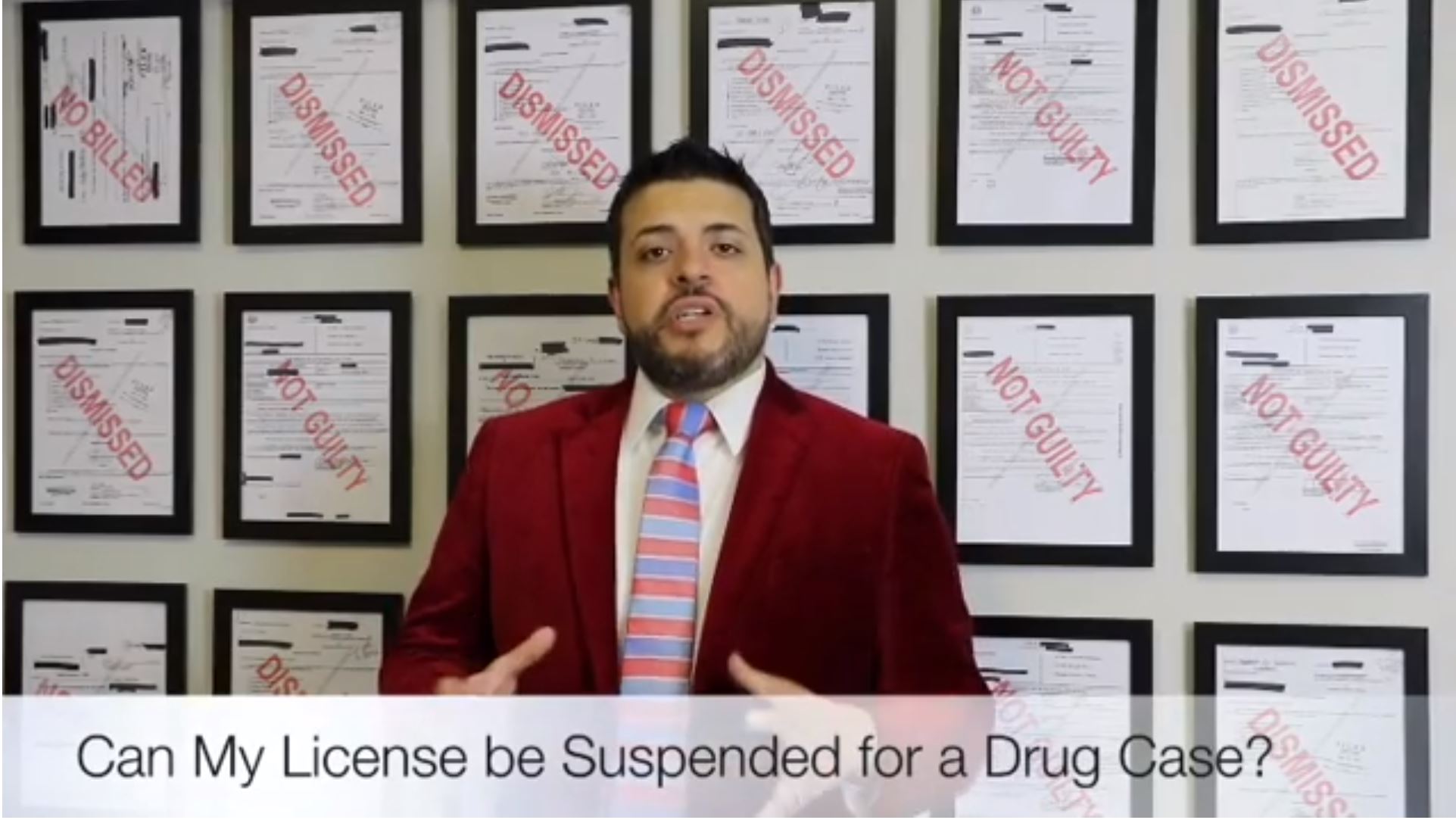 Can my Texas Driver’s License be Suspended for a Drug Case.